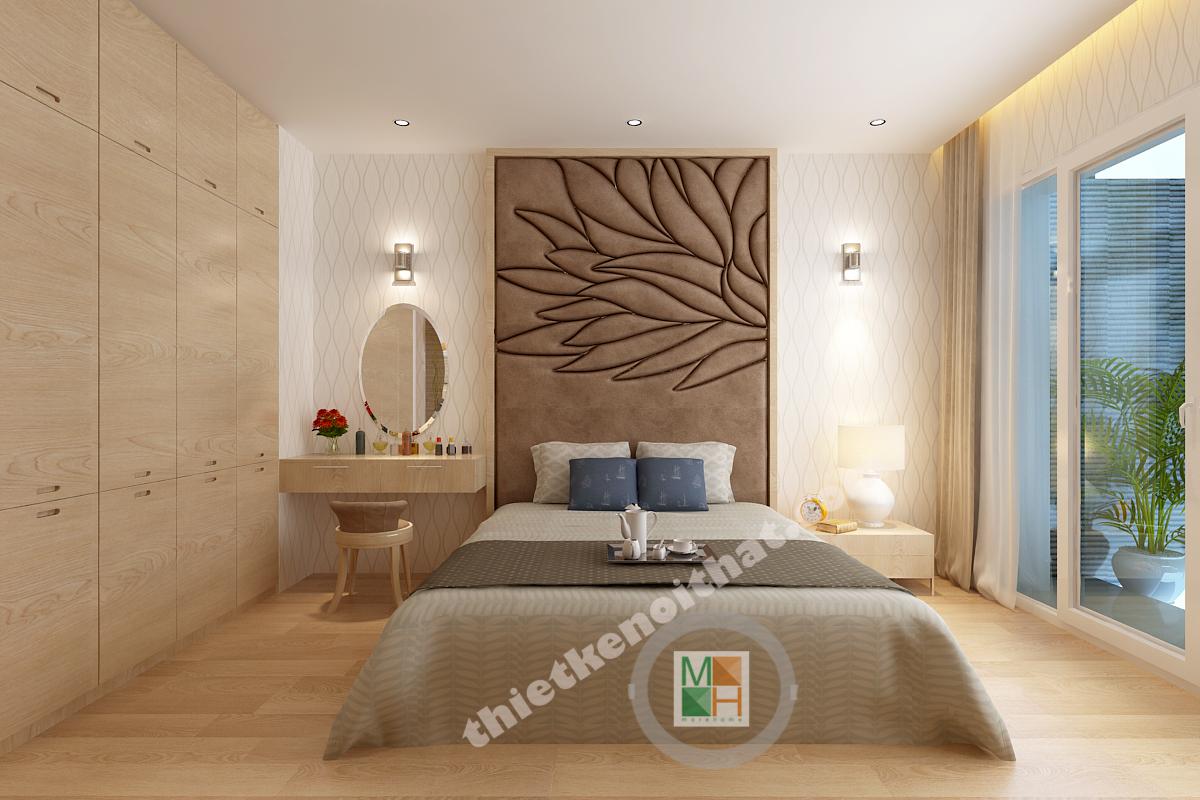 Thi công nội thất phòng ngủ khách sạn 3 sao